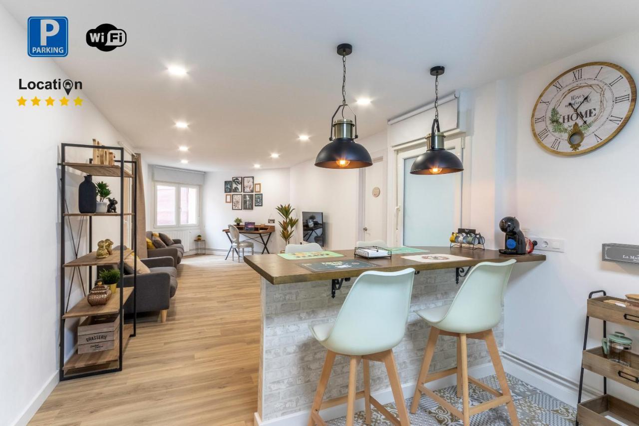 Apt In The Old Town With Cool Terrace!! Private Parking Bilbao Zewnętrze zdjęcie